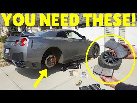 FIXING The Noisy Brakes On My Nissan GT-R!!