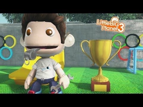LittleBIGPlanet 3 - Gvel at the OLYMPICS! [Funny Short by GVEL232] - Playstation 4 Video