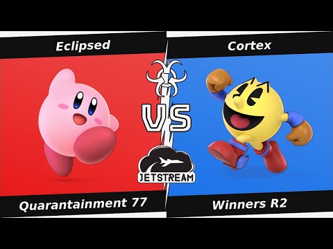 Quarantainment 77 Winners R2 - Eclipsed (Kirby) Vs Cortex (Pac Man) - SSBU