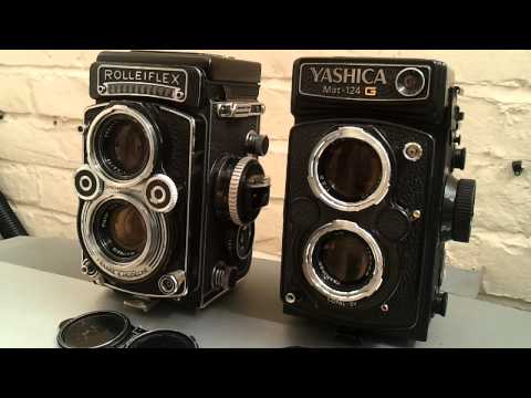 Rolleiflex 3.5F vs Yashica Mat-124G