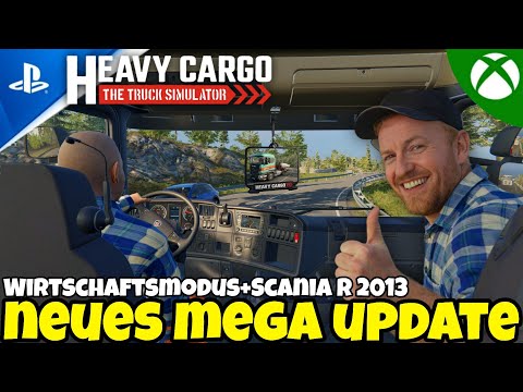 🚛MEGA UPDATE in Heavy Cargo😁 – Economic Mode is AWESOME! | SCANIA R 2013 + 10,000 Missions?!
