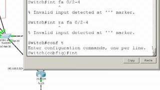 preview picture of video 'VLAN on Cisco switches with Cisco Packet Tracer 5.3 Part 2 of 3'
