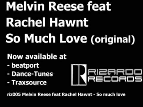 Melvin Reese feat Rachel Hawnt - So much love (original)