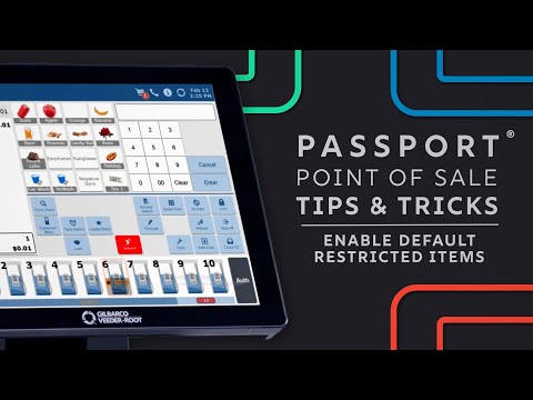 Passport Pos Tips Tricks Enable Default Restricted Items