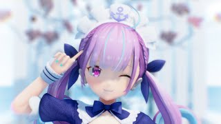 【ホロライブMMD】Snow Song Show【湊あくあ】1440p