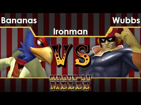 Cirque  - SWG | Bananas (Falco) vs Wubbs (C Falcon) Ironman - Melee