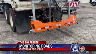 TXDOT sends out brine trucks to prevent icy road conditions