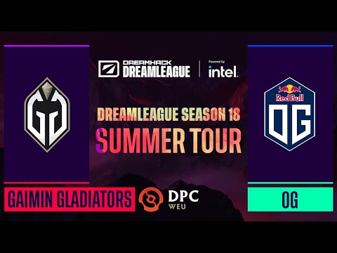 Dota2 - OG vs. Gaimin Gladiators - Game 2 - DPC WEU Tour 3 - DreamLeague Season 18