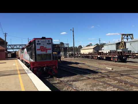 CM class locomotive shunting at Goulburn NSW