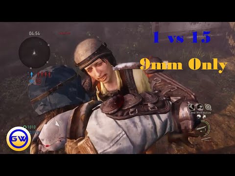 1 vs 15 (9mm Only) Comeback - The Last of Us : Remastered Multiplayer