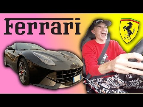 La mia PRIMA volta in FERRARI!😍