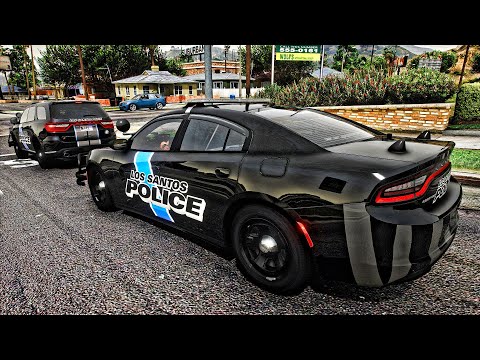 GTA 5 LSPDFR CITY PATROL SANDY SPRINGS CHARGER | GTA 5 Lspdfr Mod