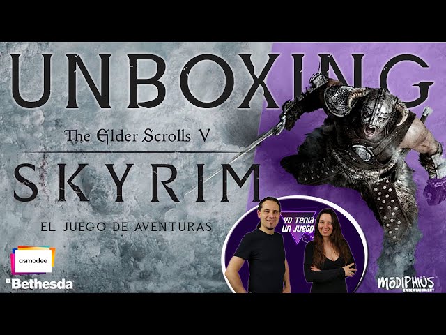 Vídeo relacionado con Modiphius Entertainment The Elder Scrolls V: Skyrim El Juego de Aventuras Juego de Mesa, A Partir de 14 Años, De 1 a 4 Jugadores, 60-120 Minutos por Partida, Español