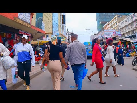 Nairobi Kenya 🇰🇪, African city tour [4k street walk]