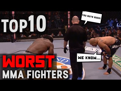 TOP 10 Worst MMA Fighters