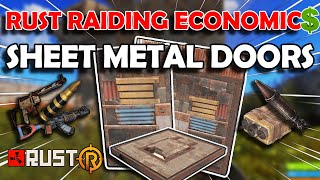 Rust Raiding Economics - Sheet metal doors