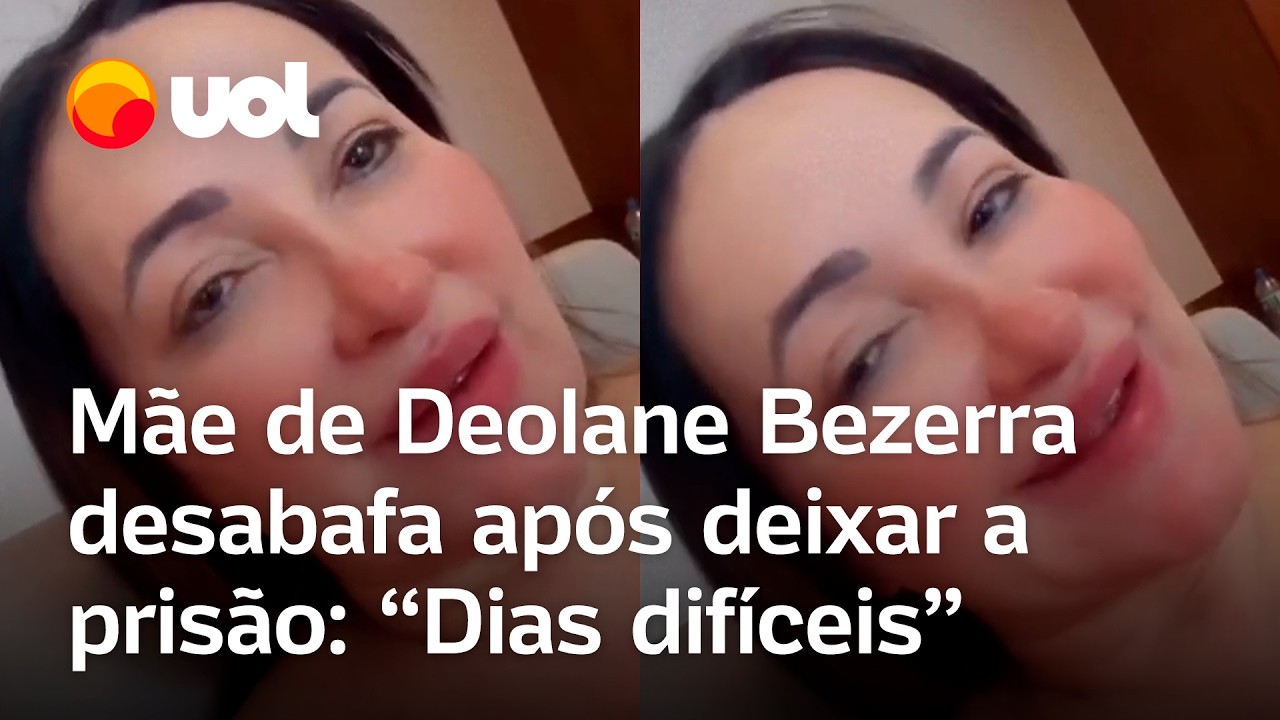 Mãe de Deolane, Solange Bezerra, agradece aos fãs e desabafa após deixar prisão: 'Dias difíceis'