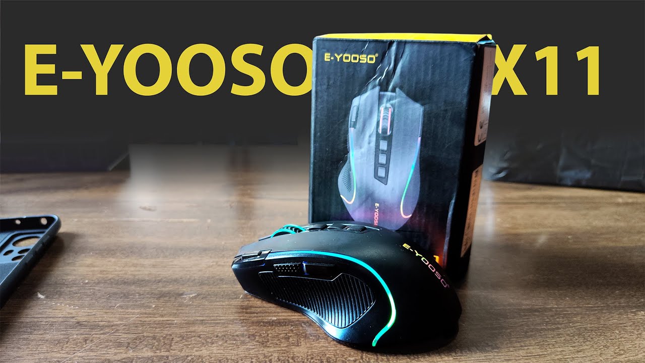 E-YOOSO X11 (MOUSE GAMER) REVIEW COMPLETA!!!