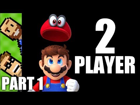 2 PLAYER MODE! Super Mario Odyssey CO-OP | CAPPY Multiplayer Gameplay | Part 1 | The Basement