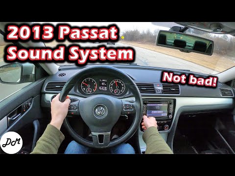 2013 Volkswagen Passat – 8-speaker Sound System Review
