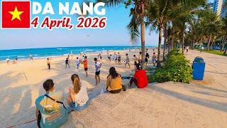 (April 4, 2026) My Khe Beach Da Nang Vietnam 4K Walking Tour