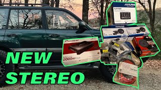 New Stereo Install – 2001 Toyota Land Cruiser
