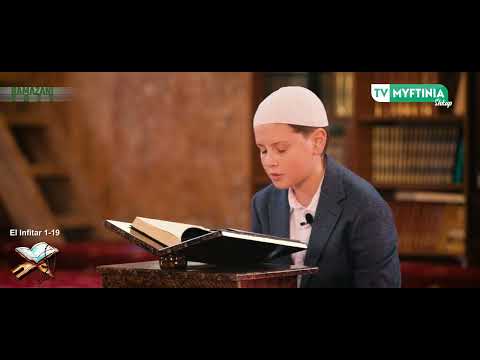 “Kur’ani Famëlartë me nxënës të mektebeve” - Hamza Neziri - El Infitar: 1-19