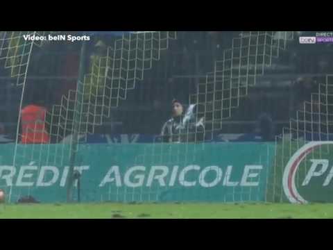 PSG player Lucas Moura denied goal by muddy puddle on terrible pitch – The Sun