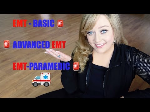EMT-BASIC, ADVANCED EMT, AND EMT-PARAMEDIC. WHAT'S THE DIFFERENCE?! || EMS LEVELS