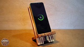 DIY Phone Stand | Quick and Easy Scrap Wood Project