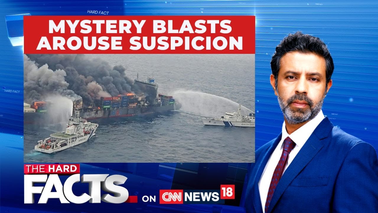 Fire Hits Singaporean Wan Hai 503 Vessel Off Indian Coast | India's Subhhanshu Shukla #thehardfacts