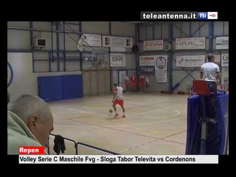 Volley C Maschile Fvg   SLOGA TABOR TELEVITA vs Cordenons