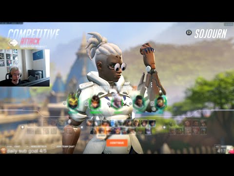 SEEKER TOP 500 DPS - SOJOURN GAMEPLAY! [ OVERWATCH 2 TOP 500 SEASON 9 ]