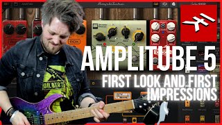 Video thumbnail for AMPLITUBE 5 - In Depth First Look and First Impressions by Leigh Fuge