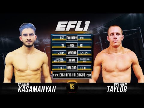 Bobby Kasamanyan vs Breyden Taylor - EFL1
