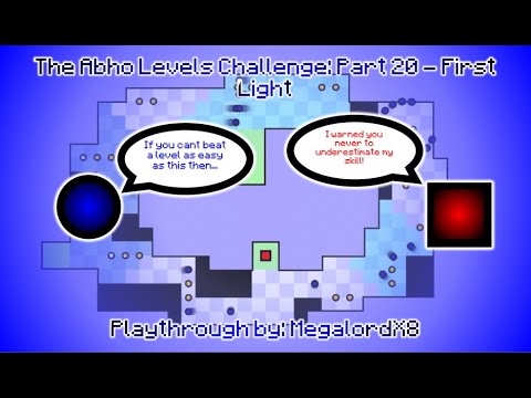 The Worlds Hardest Game Editor: (Abho levels challenge #20) Custom Level - First Light