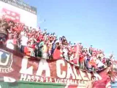 "La BANDA CEMENTERA en el clásico... Parte 3" Barra: La Banda Cementera &bull; Club: Unión La Calera