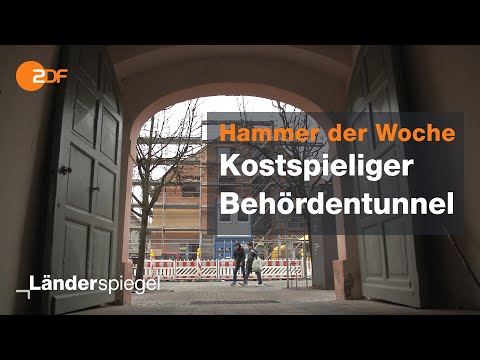 Teurer Tunnel für Erdinger Rathaus - Hammer der Woche vom 25.01.2020 | ZDF