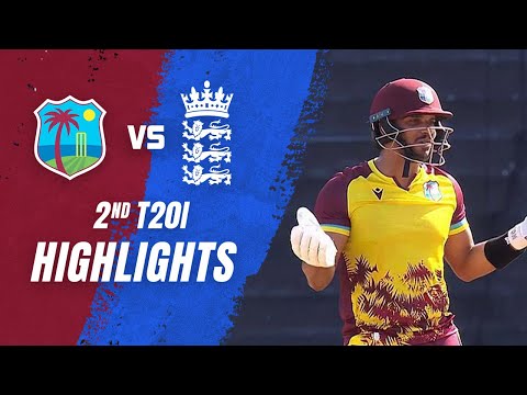Highlights | West Indies vs England | 2nd T20I | Streaming Live on FanCode