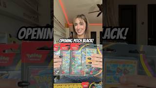 Opening pitch black early! #pokemon #pokemoncards