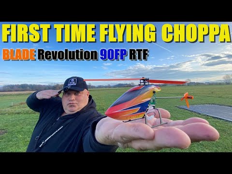 BLADE Revolution 90 FP RTF with SAFE RC helicopter for beginners MAIDEN FLIGHT