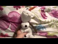 Disney S Frozen Talking Pull Apart Olaf Snowman Toy Video I Like Warm Hugs