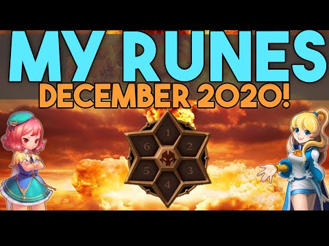 December 2020 RTA Runes!  How I rune my monsters for RTA in Summoners War! (Past Rune Builds Below!)