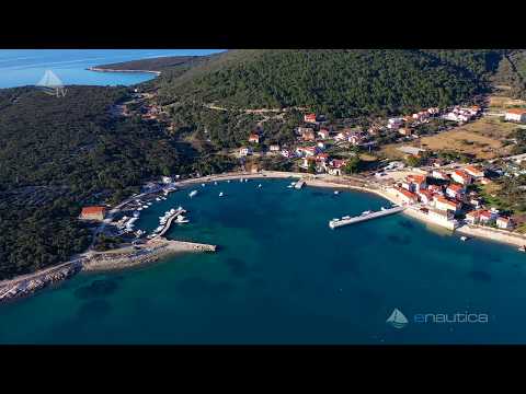 Port Martinscica, island Cres (CRO) - Aerial video