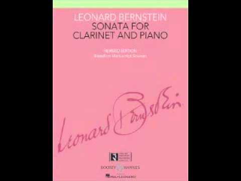 Bernstein Clarinet Sonata - 2 - Andantino - Vivace e leggiero