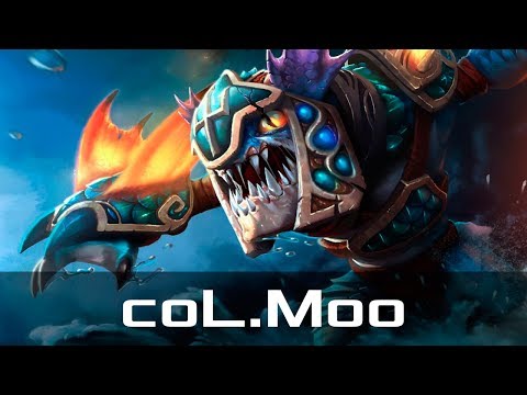 coL.Moo - Slark, Safe Lane (Jul 14, 2017) | Dota 2 patch 7.06 gameplay