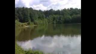preview picture of video 'Hooge Mierde - Zwartven - malé jezero'
