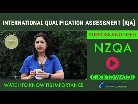 NZQA I International Qualification Assessment 