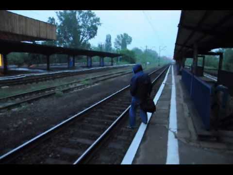 Dworzec PKP Tarnow Moscice w czasie powodzi