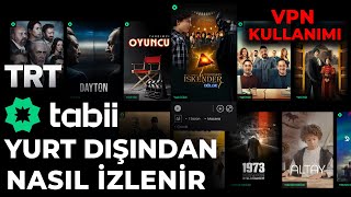 Tabii Yurt Dışından Nasıl İzlenir | Trt Dijital